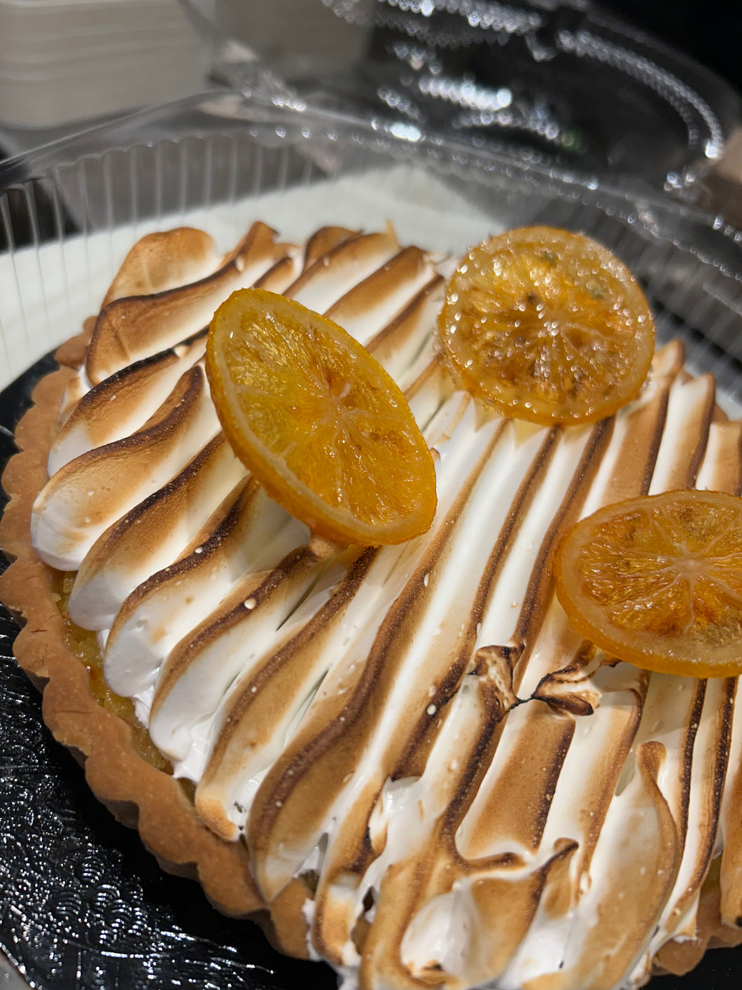 Meyer Lemon Meringue Tart