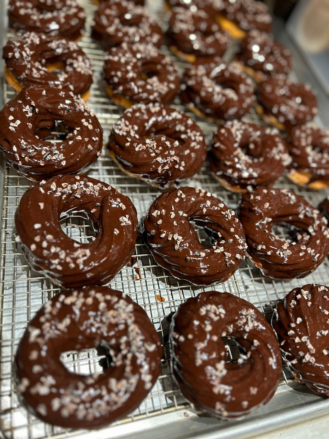 Mocha Glazed Cruller