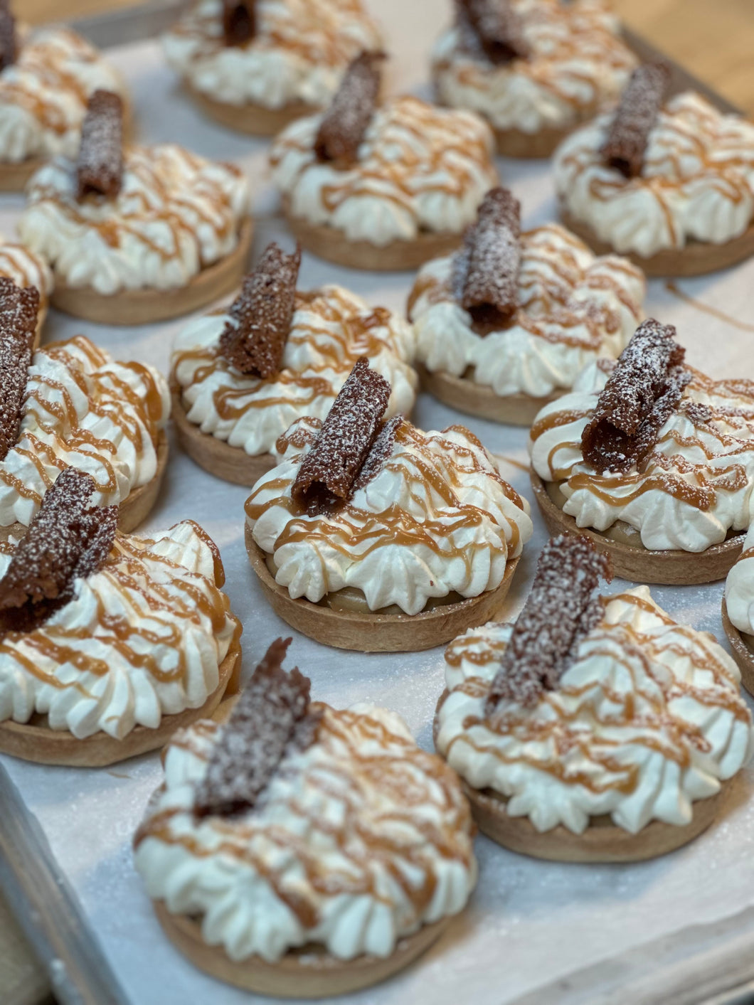 Butterscotch Pudding Tart