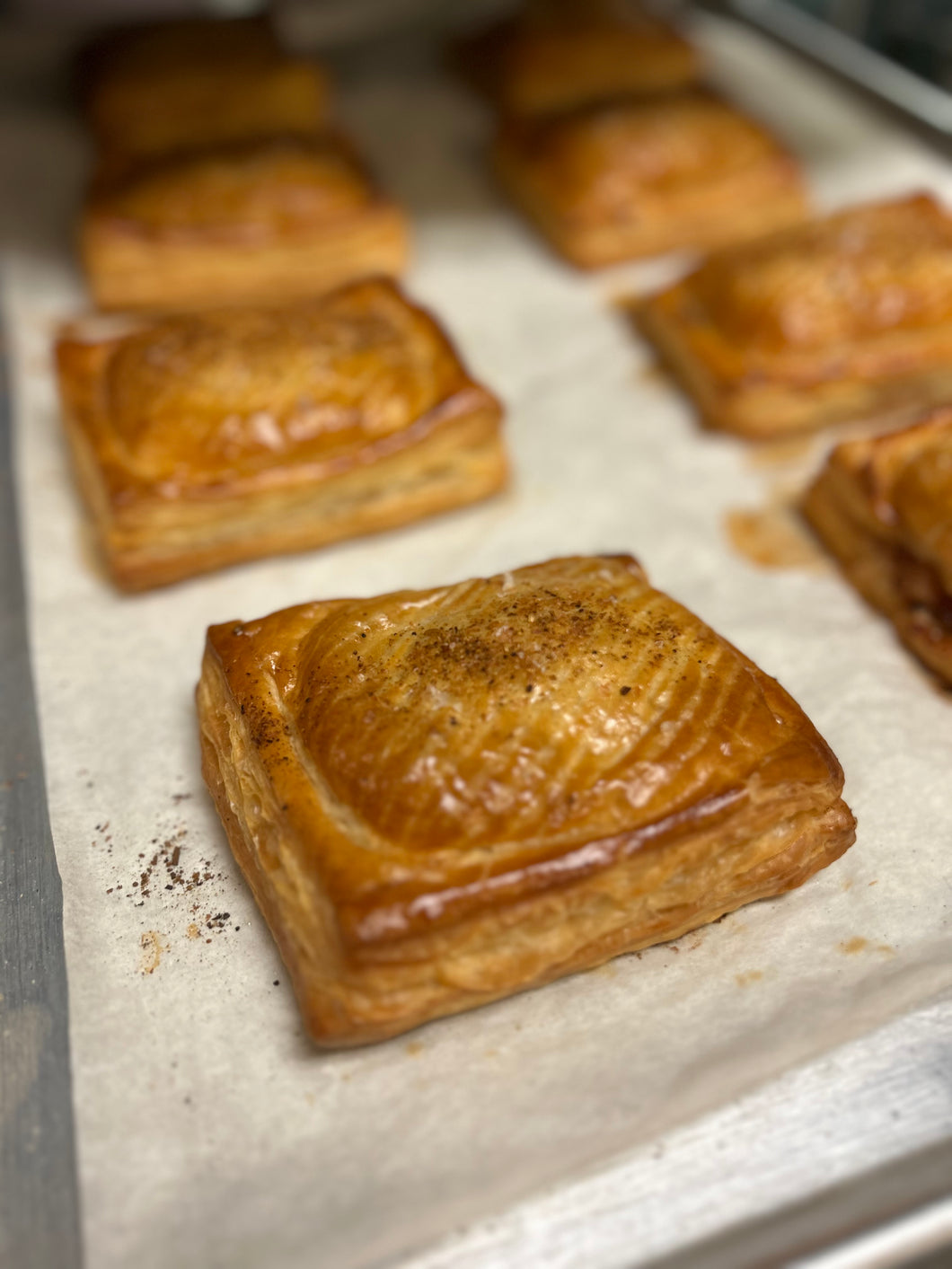 English Pie Puff Pastry Hand Pie