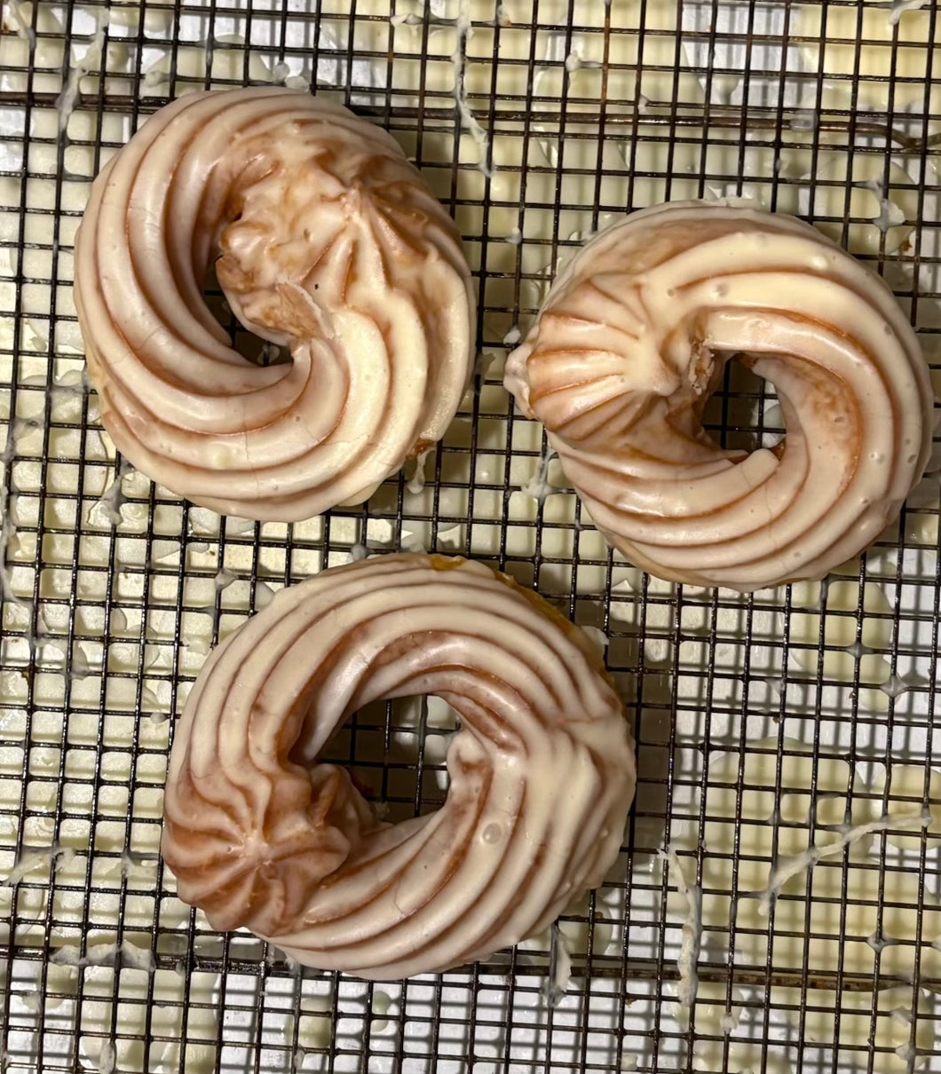 Apple Cider Glazed Cruller