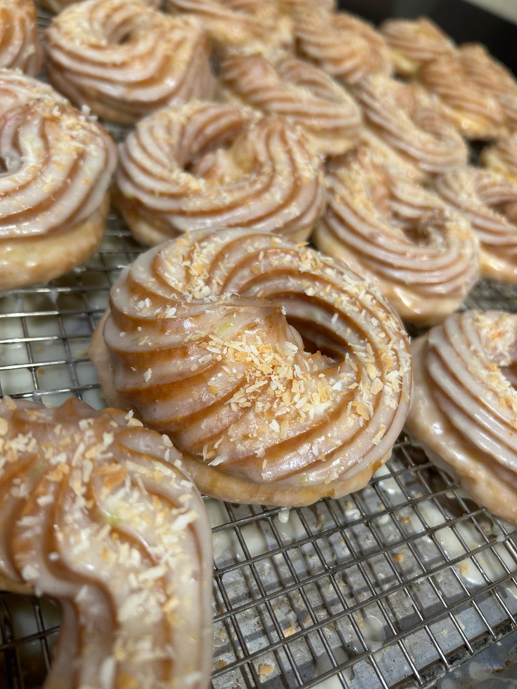 Coconut Lime Cruller