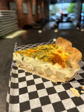 Load image into Gallery viewer, Potato, Cheddar &amp; Leek Quiche
