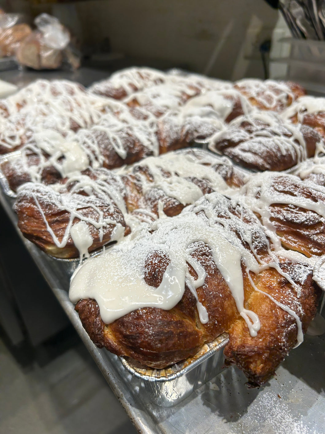 Cinnamon Sugar Sticky Croissant Loaf